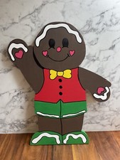 Gingerbread wood sign for sale  Beaverton
