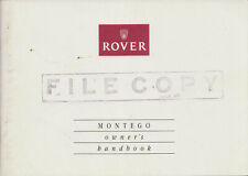 Rover montego 2.0 for sale Rover montego 2.0 for sale  BATLEY