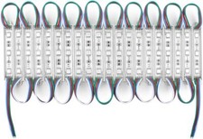 200 peças/600 LEDs luzes de loja DC 12V 5050 RGB SMD 3 LED multicoloridas (IL/RT6... comprar usado  Enviando para Brazil