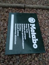 Metabo cordless drill for sale  EDINBURGH