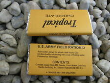 Tropical Schokolade Field Ration D 1944 US Army WKII WH US Army Chocolate Bar comprar usado Tropical Schokolade Field Ration D 1944 US Army WKII WH US Army Chocolate Bar comprar usado  Enviando para Brazil