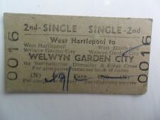 Btc railway ticket for sale  RYDE