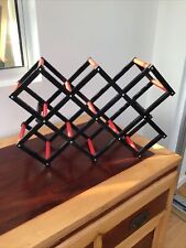 Wine rack. folding for sale  FAREHAM