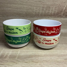Lot bols soupe d'occasion  Lattes
