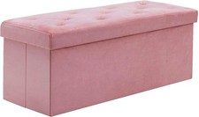 Folding storage ottoman for sale  SALFORD
