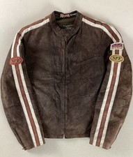 Vintage suede leather for sale  ROYSTON