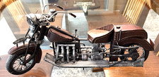 Escultura de motocicleta Interlude Home metal 87502C 15,5" decoração - sem caixa comprar usado  Enviando para Brazil