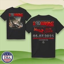 Usado, Camiseta preta Scorpions Coming Home To Hannover 2025 comprar usado  Enviando para Brazil