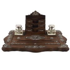 Wood desk stand for sale  Mc Leansville