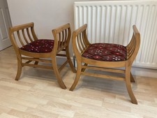 Pair savonarola deco for sale  FLEET