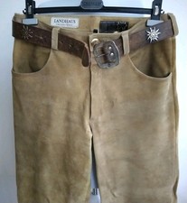 Trachtenlederhose ziegen velou gebraucht kaufen  Bachhagel