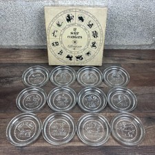 12 glass set coasters for sale 12 glass set coasters for sale York