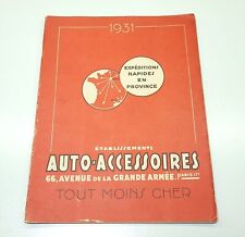 Catalogue auto accessoires d'occasion  Excideuil