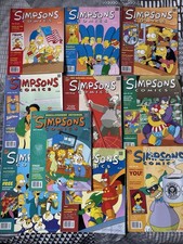 Vintage simpsons comics for sale  ROWLEY REGIS