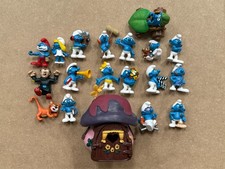 Vintage smurfs schleich for sale  HORNCHURCH