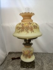 Lâmpada Quoizel vidro birmanês GWTW furacão 27 pol. pintada à mão floral #1962-4 1/8 comprar usado  Enviando para Brazil