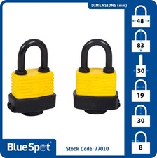 Padlocks key weather for sale  BRADFORD