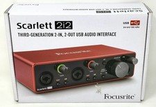 Interface de áudio USB Focusrite Scarlett 2i2 3ª geração comprar usado  Enviando para Brazil