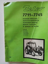 Zetor 7211 - 7745 Tractor Workshop Manual Service Repair Manual 1986 na sprzedaż  Wysyłka do Poland