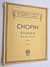 Chopin etudes piano for sale  Manchester