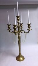 Vintage gold candelabra for sale  TONBRIDGE