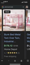 Twin twin bunk for sale  Toledo