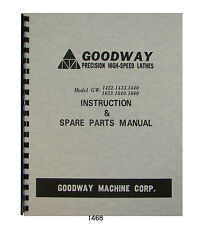 Goodway lathe gw1422 for sale  Goddard