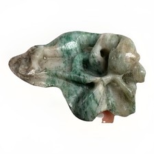 Boneco de jade jadeíta esculpido chinês fantástico animal furão criatura década de 1900 comprar usado  Enviando para Brazil