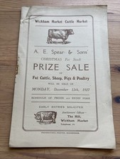 1927 particulars wickham for sale  IPSWICH