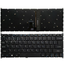 Usado, Novo teclado para Acer aspire R14 R5-471T R5-431T R7-372T PRETO (iluminado) comprar usado  Enviando para Brazil