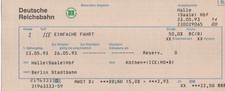 Fahrkarte 1993 . gebraucht kaufen  Halle