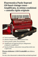 Fisarmonica paolo soprani usato  Genova