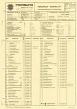 Datenblatt einstelldaten solex gebraucht kaufen  Babenhausen
