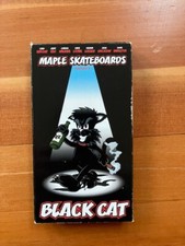 Maple Skateboards Black Cat VHS Skate Video comprar usado  Enviando para Brazil