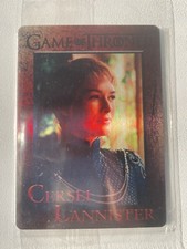 2017 GAME OF THRONES 1/1 CAIXA DE METAL CARTÃO TOPPER #33 CERSEI LANNISTER RARO comprar usado  Enviando para Brazil