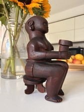 Carved wooden tribal for sale  CHESTERFIELD