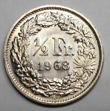 Switzerland franc 1968 usato  Villaricca