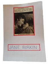Autographe jane birkin d'occasion  Trappes