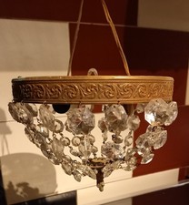 Ancien lustre pampilles d'occasion Ancien lustre pampilles d'occasion  Vence