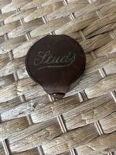 Vintage leather stud for sale  STIRLING