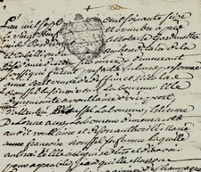1770 acte notarié d'occasion  Vesoul