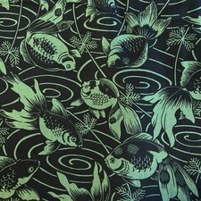 Peixe Koi preto verde ondulações oceânicas Kona Bay 2 jardas comprar usado Peixe Koi preto verde ondulações oceânicas Kona Bay 2 jardas comprar usado  Enviando para Brazil