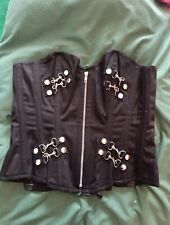 Corsage schwarz gothic gebraucht kaufen  Mühlhausen/Thüringen