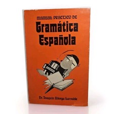 Vintage 1973 Gramatica Española - By Dr Joaquin Anorga Larralde - Grammar Book comprar usado  Enviando para Brazil