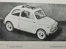 Fiat 500 1957 for sale  ST. AUSTELL