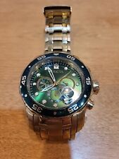 Invicta masculino Pro Diver Scuba 0075 cronógrafo aço inoxidável mostrador verde comprar usado  Enviando para Brazil