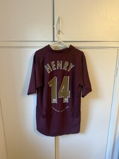 Henry arsenal shirt for sale  MARLOW