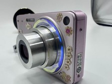 ❤Câmera Digital Sony Cyber Shot DSC-W350D 14.1MP Strass Joia Rosa❤ comprar usado  Enviando para Brazil