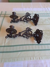 Messing bronce wandkerzenhalte gebraucht kaufen  Köln