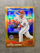 Usado, Bryce Harper 2013 Topps Chrome Atualização REFRATOR DOURADO 39/250 #MB-27 Phillies MVP comprar usado  Enviando para Brazil